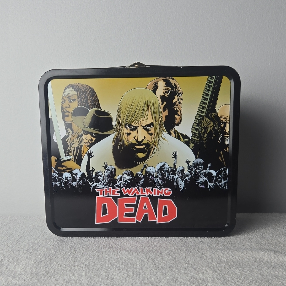 The Walking Dead Black Lunch Box